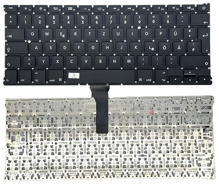T-ProTek DEUTSCHE - Tastatur Keyboard ohne Beleuchtung kompatibel für MacBook Air 13 A1369 Mid 2015