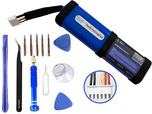 GLK-Technologies® JBL Xtreme 3 High Power Ersatzakku Battery accu | 5200mAh Akku | inkl. Profi Werkzeug Set Kit NUE