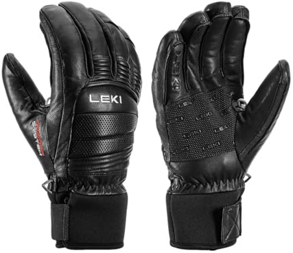 LEKI Copper 3D Pro Black Gr. 10 | Primaloft Gold isoliert, wasserabweisend, für Skifahren, Snowboarden und kaltes Wetter