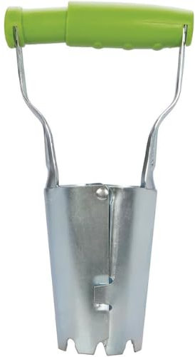 PEBBLE HUG Bulb Planter, Transplanter For Planting, Ergonomic Handle, Durable Construction, Depth Markings, Easy Soil Release, Lightweight And Portable, Comfort Grip