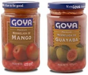 Goya, Combo de Mermelada de Mango y Guayaba, 420 gramos