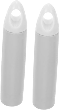 Garneck 2pcs Deep Gray 22mm Broom Handle Replacement Grips End Cap for Mop and Push Broom Handles, Household Cleaning Tool Accessories for Hanging and Dustpan Grip
