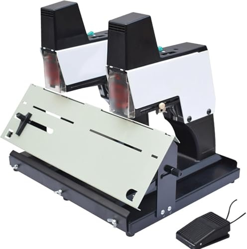 Outil De Reliure En Selle Automatique, Agrafeuse Électrique De Bureau, Reliure Électrique, Neuf Niveaux De Force, Conception À Double Tête, Pour Les Ateliers De Graphisme, Les Écoles, Les Bureaux Et