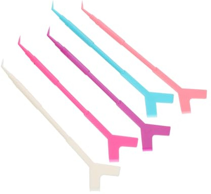 FOMIYES 50stücke Wimpernseparator und Wimpernlifting-stift Wiederverwendbares Make-up-werkzeug für Professionelle Salons und Heimgebrauch Geeignet für Verschiedene Augenformen