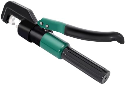 Handbetätigte Hydraulische Crimpzange, Hydraulische Crimpzange mit 8 Paaren von Gesenken Handbetätigte Quetschzange für Kupfer-Aluminium-Kabelschuhe