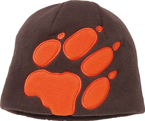 Jack Wolfskin Kinder Mütze Kids Front Paw Hat, Olive Brown, 49-55 cm, 19424-7010495