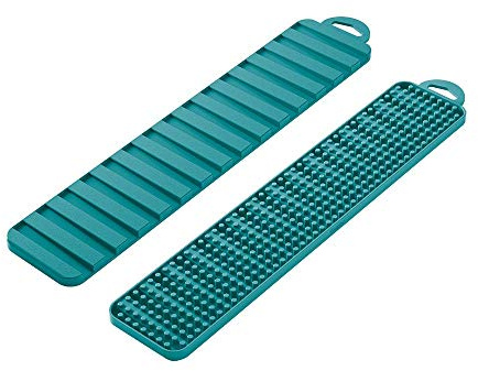 Metaltex Gravity Slim Abtropfmatte türkis, 40x8 cm