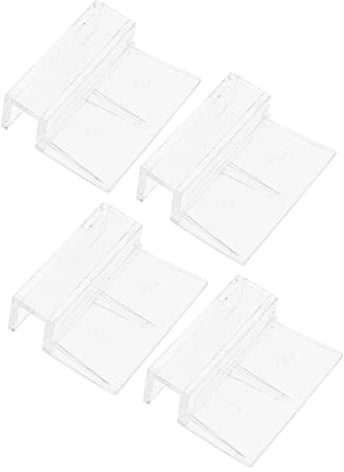 Ipetboom 4stücke Aquarium Abdeckungsstützen Halterungen Für Fischbeckenabdeckungen Transparente Und Praktische Unterstützung Für Verschiedene Aquarien Und Terrarien