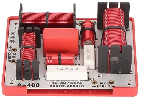 Separador de Frecuencia de Automóvil con Filtro Cruzado Supremo de Cuatro Vías 180 W para PCB KTV 4800 Divisor de Frecuencia de Vehículo de Cuatro Canales Componentes Filtrados