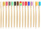 15Pcs Cepillos de Dientes de Bambú, Cepillo Dientes Bambu di Cerdas Suaves Naturales Cepillos de Dientes Bamboo Ecológico Biodegradable Cepillo dientes a granel para Familiar Hijos Adultos Multicolor