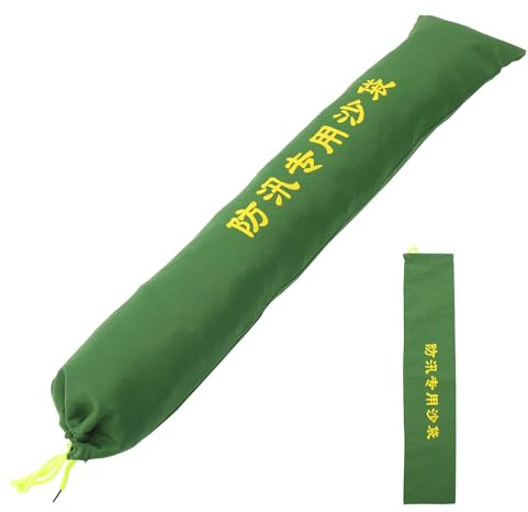 GATHINESS Bolsas Antiinundación de Lona Gruesa para Puertas y Garajes, Barreras contra Inundaciones Reutilizables y Resistentes para Uso Exterior y Protección Temporal