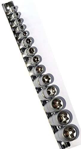 Tooltime douilles femelles Torx sur rail