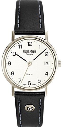 Bruno Söhnle Damen-Armbanduhr Rondo Analog Quarz Leder 17-13106-221