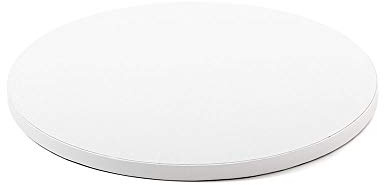 DECORA 0931352 CAKEBOARD WHITE Ø 36 X H 1,2 CM 14 INCH