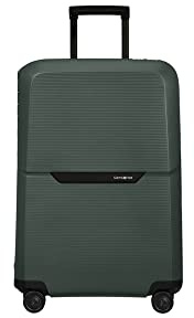 Suitcase Magnum Eco Samsonite Forest Green 69, Unisex, Erwachsene, Forest Green, 69cm