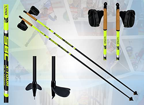 Sportlynx X-Tour Carbon Langlaufstöcke Skating Stock Skistöcke (175 cm)