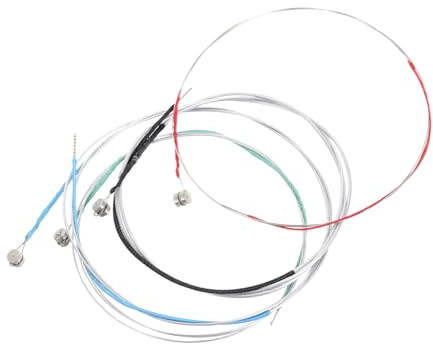 SHOWERORO Set da 4 Corde per Violino 1/2 in Metallo, Accessori per Strumenti Musicali, Kit di Sostituzione e Riparazione per Principianti