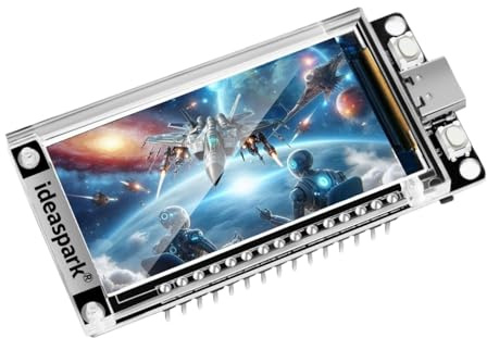 ESP32 16MB Development Board with 1.9-inch ST7789 TFT LCD Display | WiFi + Bluetooth Module | CH340 USB Type-C | Compatible with Arduino & MicroPython