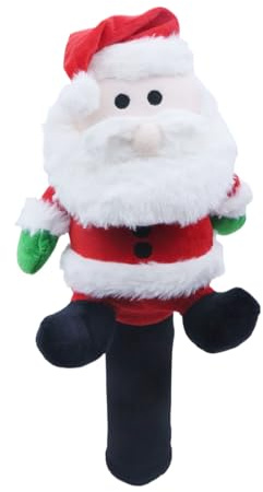 Golf Club Head Covers | Christmas Fairway Wood Golf Head Cover | Plush Protector for Women Men Golfer Woods Fairway Mallet Putters Daily Travel Tournament Play Outdoor Practice