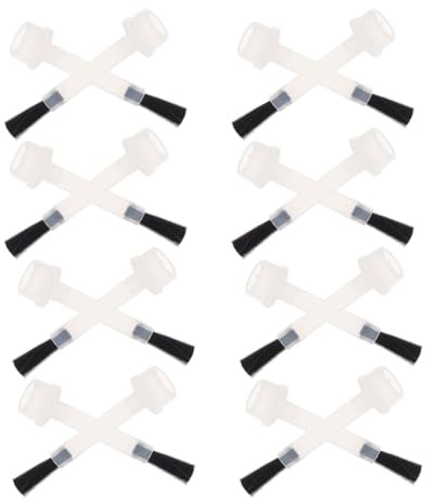 Repuesto de Pincel para Esmalte de Uñas en Gel, 100 Piezas Negras | Nylon Resistente, Agarre Cómodo, Uso Versátil, para Técnicos de Uñas DIY y Profesionales