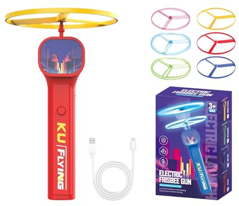 Disco para Gatos Lanzador de Discos para Gatitos Juego de Buscar y Traer