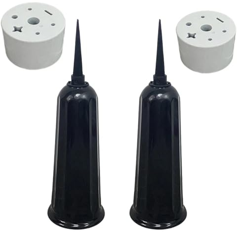 Jarrones florales conmemorativos, jarrón de cementerio con pinchos, soporte para flores de lápidas, jarrón de cono de tumba, macetas para plantas al aire libre, recipientes de plástico decorativos