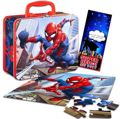 Marvel - The Ultimate Spider-Man - Puzzle - 48 Teile - 38 x 31 cm - in Metallkoffer