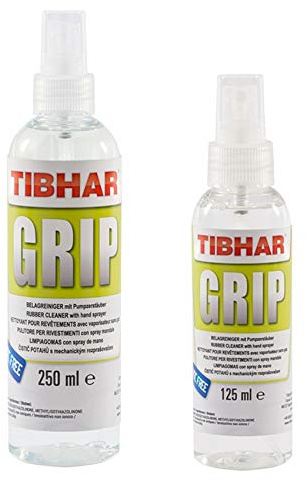 Tibhar Unisex Tibhar Grip (125ml) Table Tennis Rubber Cleaner, 125ml, 125ml UK