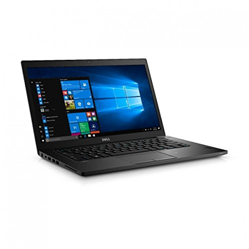 Dell Latitude 7480 14in FHD 5480 Notebook Computer i5-6300U 16GB RAM 256GB SSD Webcam Backlit Keyboard Black (Renewed)