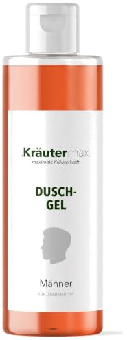 Kräutermax Männer Duschgel mit Zitronenöl, auch als Shampoo 250 ml