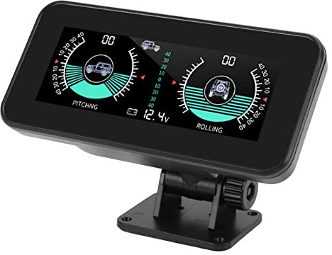 Auto-Neigungsmesser Neigungsmesser, Fydun HUD Auto Elektronischer Kompass Neigungsmesser Anzeige Digitaler Neigungsmesser Auto Winkel Neigungsmesser Für Automobil