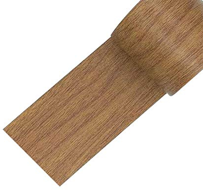 JINGLING Ruban Adhésif Bois, Ruban Adhésif Réparation Meubles Adhésif Texturé Bois Imperméable pour Plancher Meubles Et Décoration La Maison (5.7cmx4.57m)