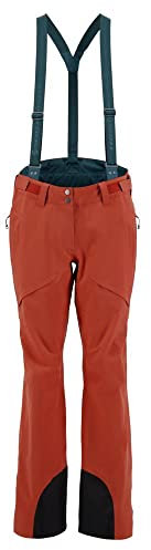 Scott W Explorair 3l Pants Rot - wasserdichte vielseitige Damen Dryosphere Backcountry Skihose, Größe S - Farbe Earth Re