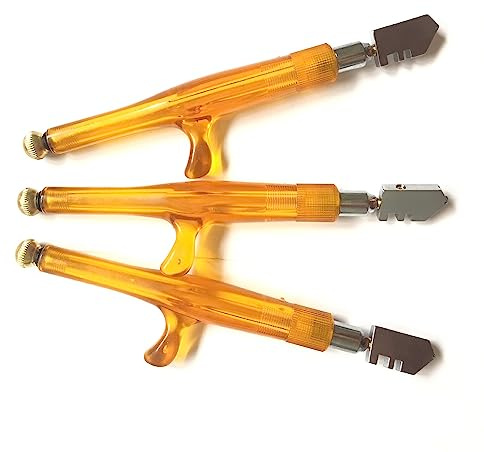 3PCS Glass Cutter, Glass Cutter Tool 8mm-15mm, Pencil Style for Glass Cutting Tool/Tiles/Mirror/Mosaic