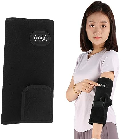 Armbågsbandage, Armbågsvärmeskydd, Uppvärmd Armmanschett, Intelligent Temperaturkontroll, Smärtlindring, Säker, Uppvärmd Armbågsbandage för Män och Kvinnor, Sport