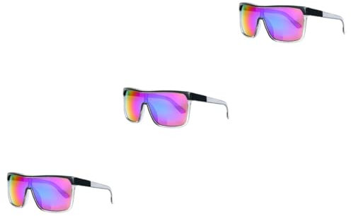 BESPORTBLE 3St Outdoor-Sportbrille winddichte Sportbrille damen Schutzbrille Fahrradbrille Reiten sonnenbrillen sonnenrbille schnapsgläser Sportler- erwachsene brille