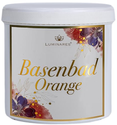 Basenbad - Sel de bain basique orange - 3 000 g - Pour détoxifier et désacidifier - Bain complet - Bain de pieds - Exfoliant - Sel de base avec poudre de base au parfum orange discret