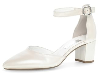 Gabor Klassiska pumps, dam klackskor, Off White 60, 41 EU