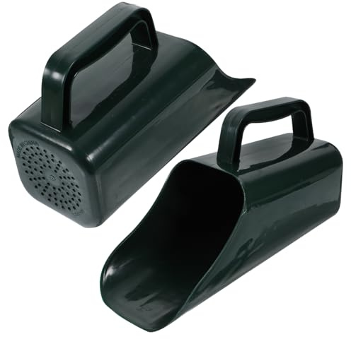 BESPORTBLE Juego De 2 Palas para Limpiar Sedimentos De Acuario Palas De Jardín De Mano para Suelo Pala De Arrecife Reutilizable Mano De Obra Fina