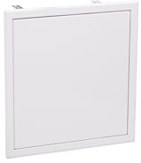 Trappe de visite encastrable 300x300 mm en acier galvanisé, finition blanche avec ouverture/fermeture par simple pression, pour un accès aux espaces techniques, installation facile NOYON & THIEBAULT