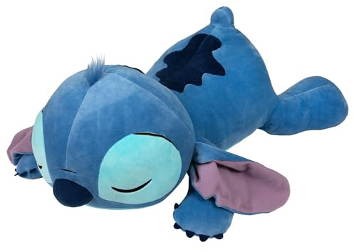 Disney Store Official - Lilo & Stitch - Stitch - Cuddleez - Kuscheltier - 59 cm/23 - Blauer Plüsch-Alien - Ab der Geburt geeignet