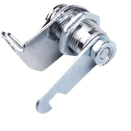 Robusta serratura a linguetta per una maggiore sicurezza su armadi e armadietti, con lucchetto (20 mm)