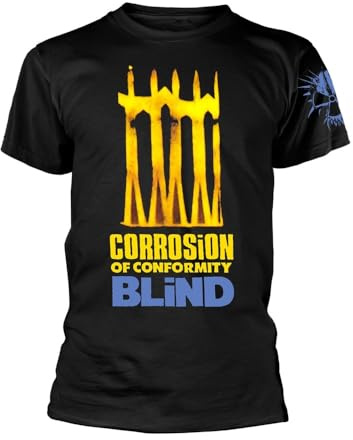 Plastic Head Corrosion of Conformity 'Blind' Black T-Shirt