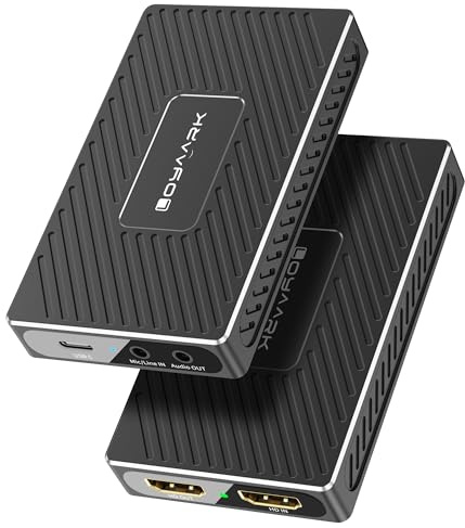 Loya Ark Scheda di acquisizione HDMI 4K per streaming e registrazione, dispositivo di acquisizione video USB 3.0 compatibile con PS5, Xbox, Nintendo Switch, OBS, Twitch, YouTube