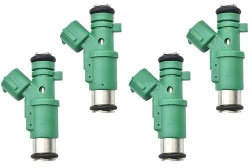 Einspritzdüse 01F023, 4 Stück, passend für Peugeot 206, 1007, 207, Bipper 1984G0, 9655833580, 01F-023, 348002, Kfz-Einspritzdüse