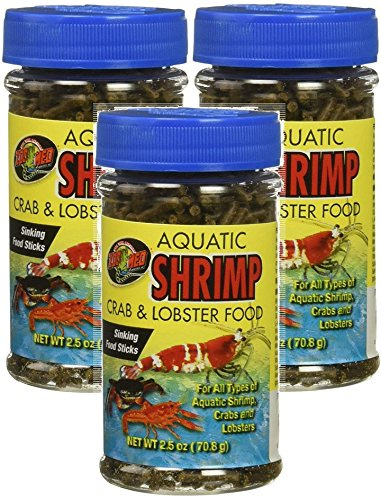(3 Pack) Aquatic Shrimp Crab and Lobster Food