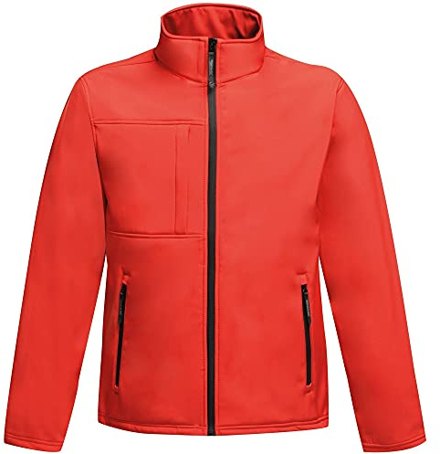 Regatta Octagon II 3 Layer Membrane Softshell Chaqueta, Red (Classic Red/Black), XX-Large para Hombre
