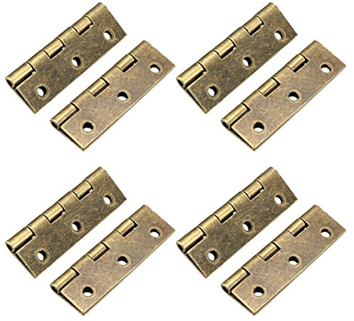 sourcing map 8Stk.1.97 Antiken Bronze Gelenke Retro Gelenke Ersatz mit Schraube DE de