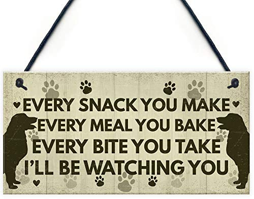 Red Ocean Funny Dog Signs And Plaques Birthday Gift For Dog Lovers Novelty Dog Sign For Home Animal Pet Sign