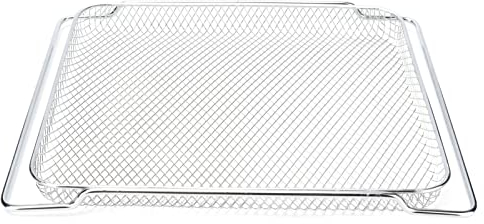 Natudeco Rejilla para Horno Bandeja para Hornear De Acero Inoxidable Rejilla para Enfriar Barbacoa Red A La Parrilla Multifuncional Resistente Al Calor con Soporte para Hornear Cocinar Enfriar